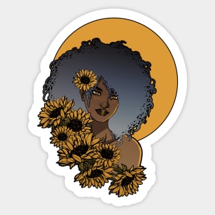 Sun Goddess Sticker